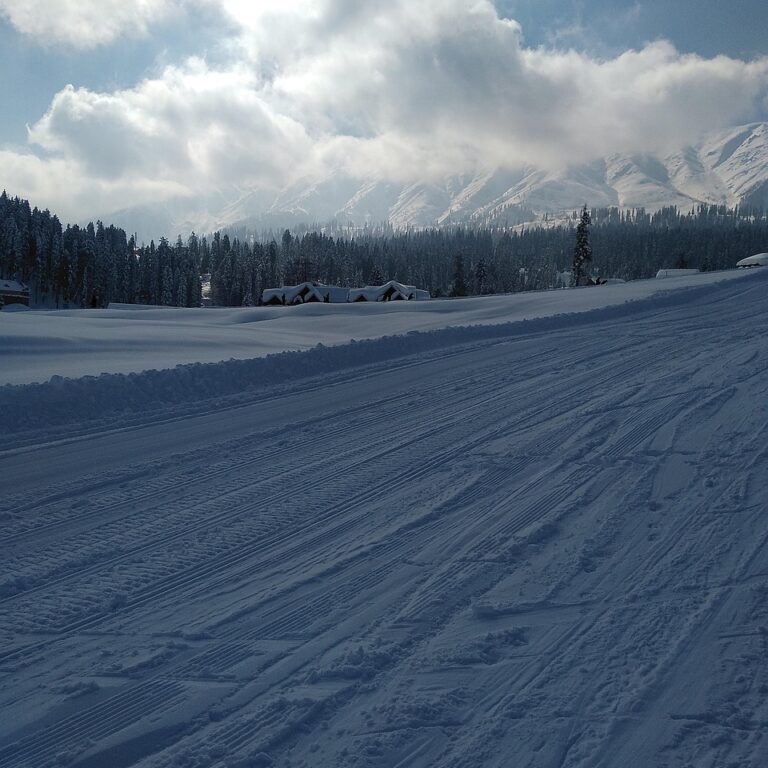 kashmir, gulmarg, nature, srinagar, snow, ski, clouds, mountains, forests, j k